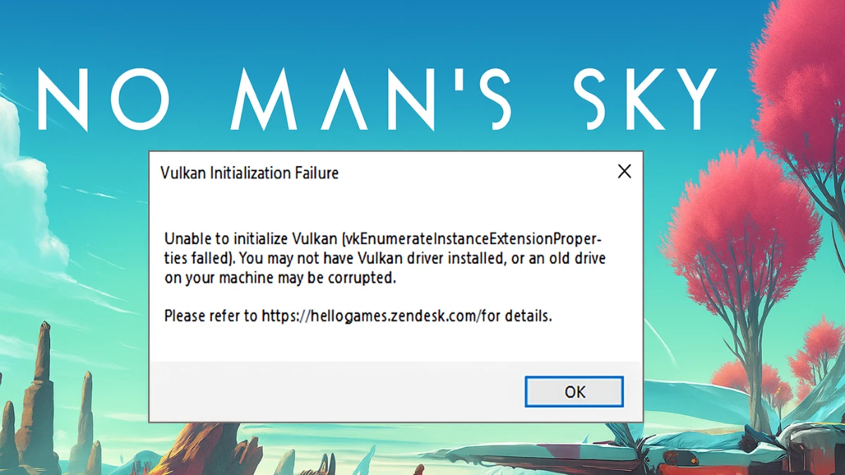 How to Fix Vulkan Driver Error in No Man’s Sky on Windows 11/10