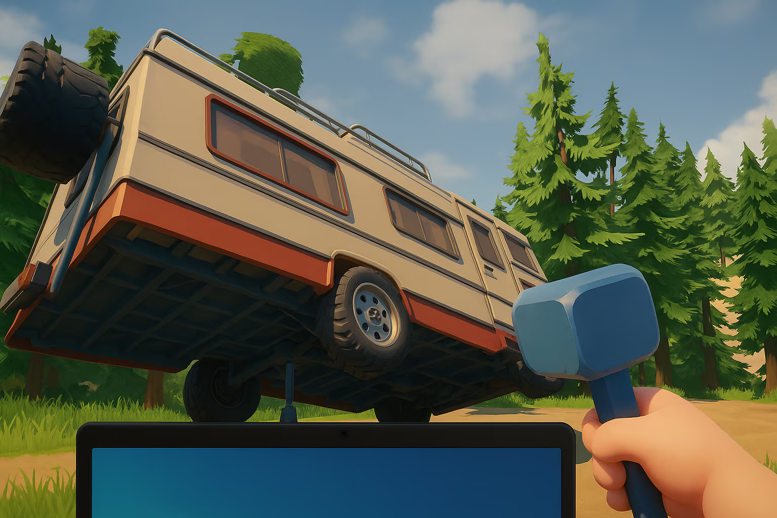 How to Use the Power Pole in RV There Yet