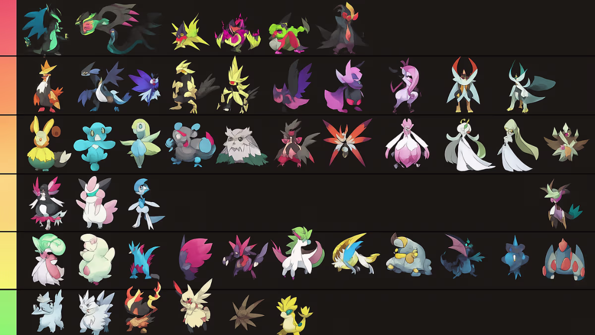 All New Pokémon Legends Z-A Mega Evolution Tier List – Every Mega Ranked