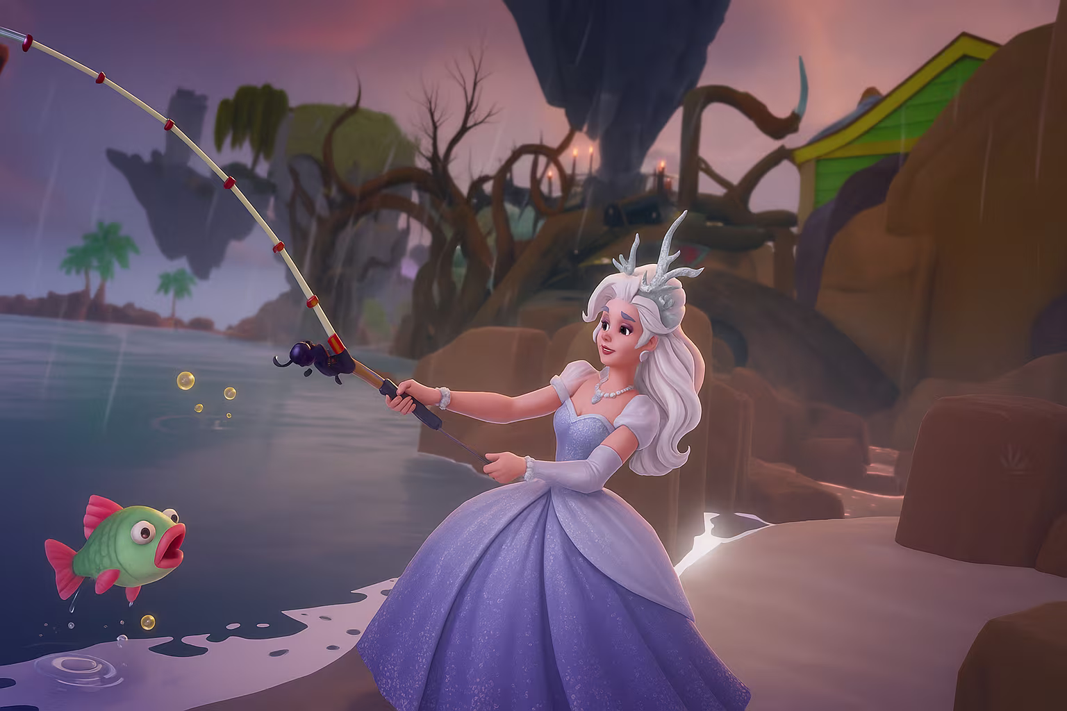 How to Get a Fish That’s Always En Garde in Disney Dreamlight Valley (Haunted Floating Festival Guide)