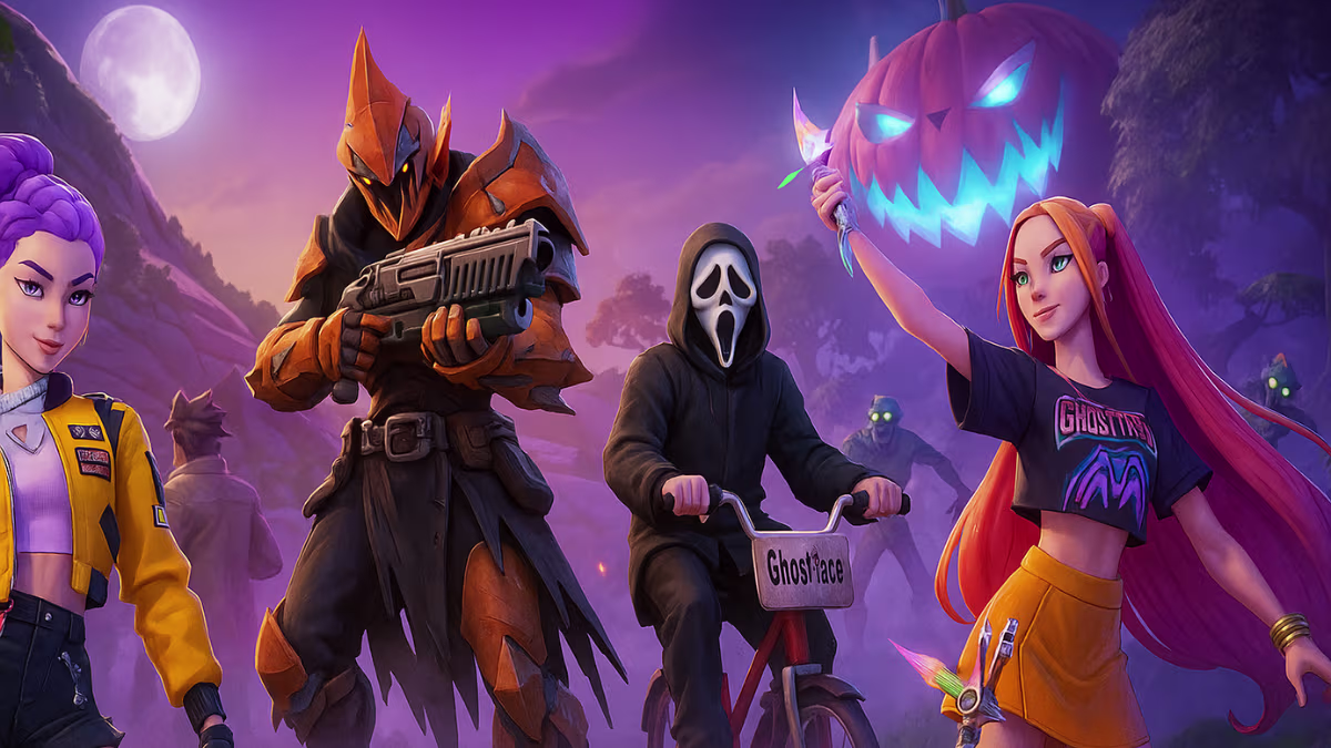 Fortnitemares 2025 Collaborations: Fortnite Teases Ghostface, Scooby-Doo, and R.E.P.O. Crossover