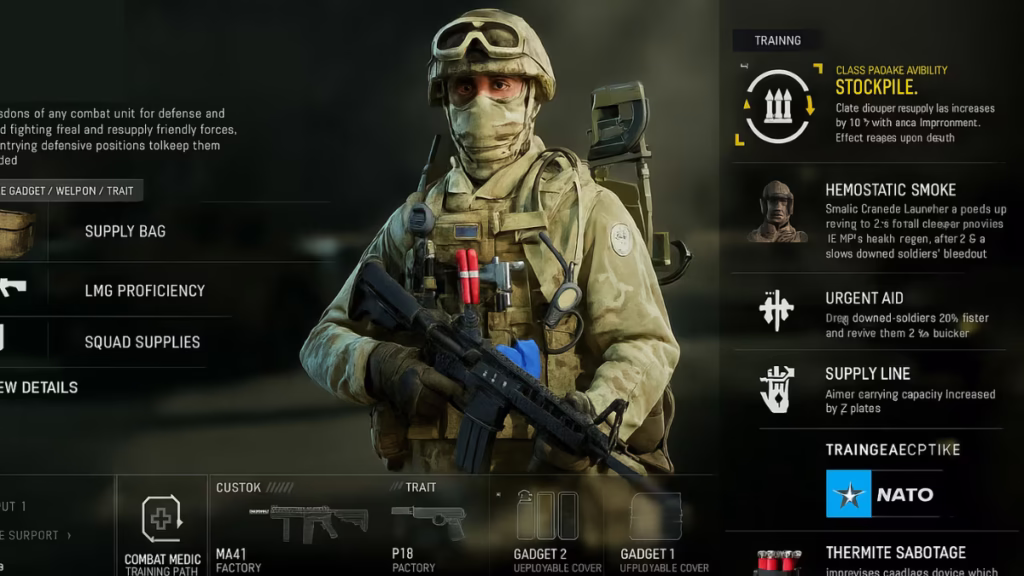 Best Support Build for Battlefield REDSEC