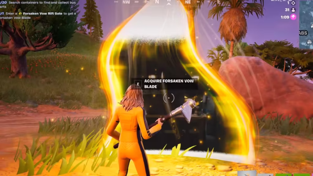 How to Get Forsaken Vow Blade in Fortnite Chapter 7