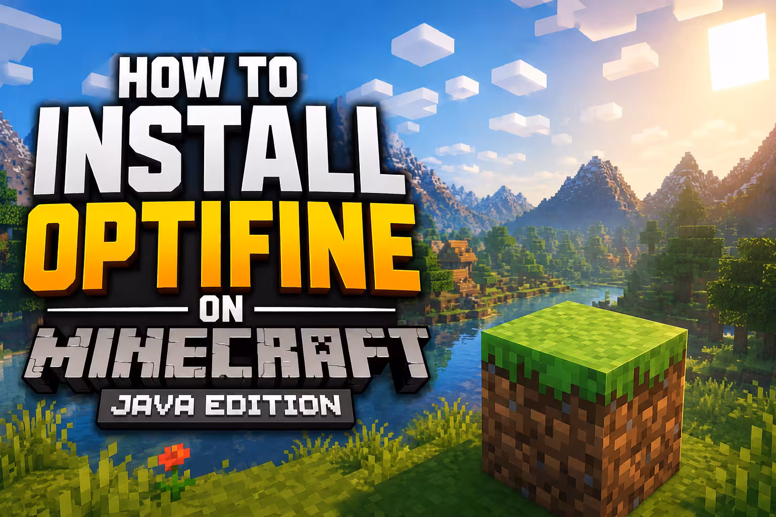 How to Install OptiFine on Minecraft Java Edition