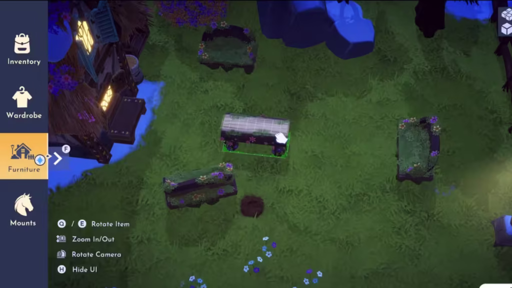Placing the Furniture Near Snow White