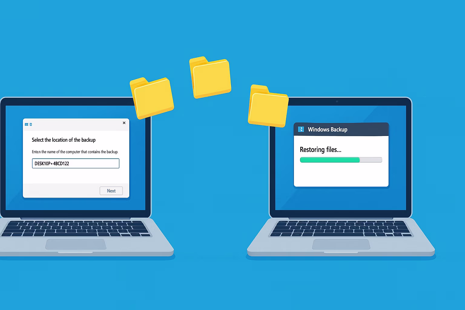 How to Enter Old PC Name in Windows Backup to Restore Files Successfully