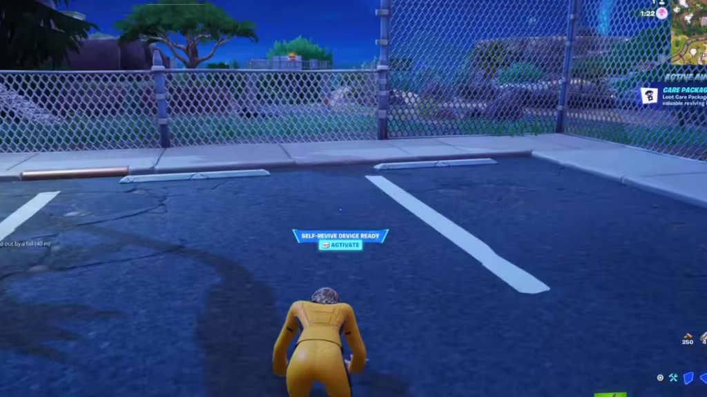 How to Self-Revive in Fortnite Chapter 7 Season 1 using the Self-Revive Device