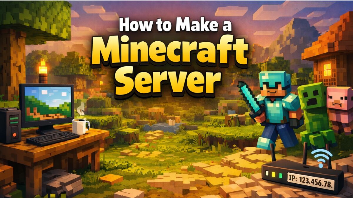 How to Make a Minecraft Server (Java Edition Guide)