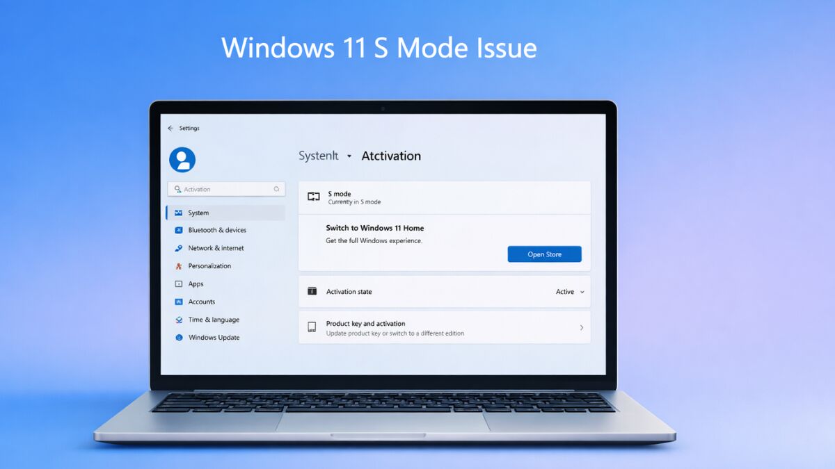 Cannot Switch Out of S Mode Windows 11: Fix “We Couldn’t Start the Upgrade” Error