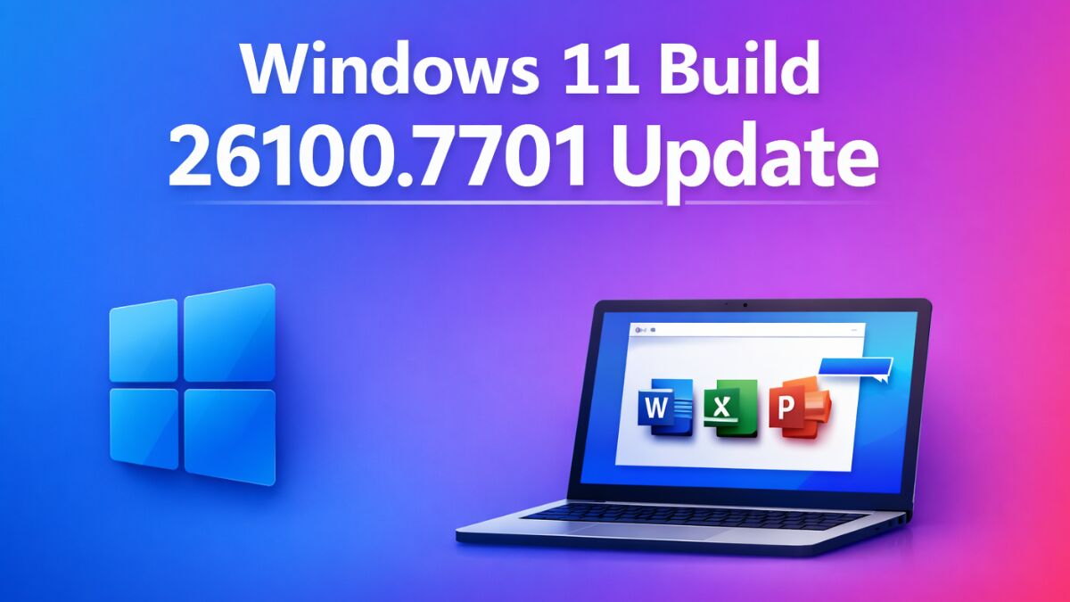Windows 11 Build 26100.7701 Update Brings Cross-Device Resume, MIDI Upgrades, and Security Fixes