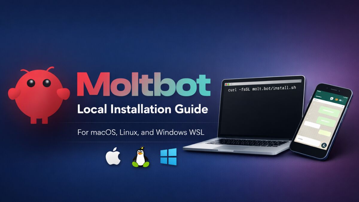How to Install Moltbot Locally on macOS, Linux, and Windows (WSL Guide)
