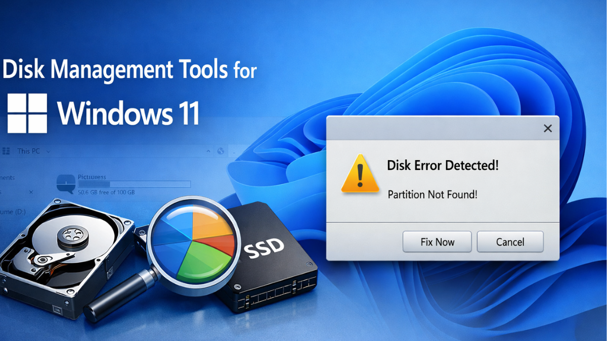 Best Disk Management Tools for Windows 11 (Free and Paid)