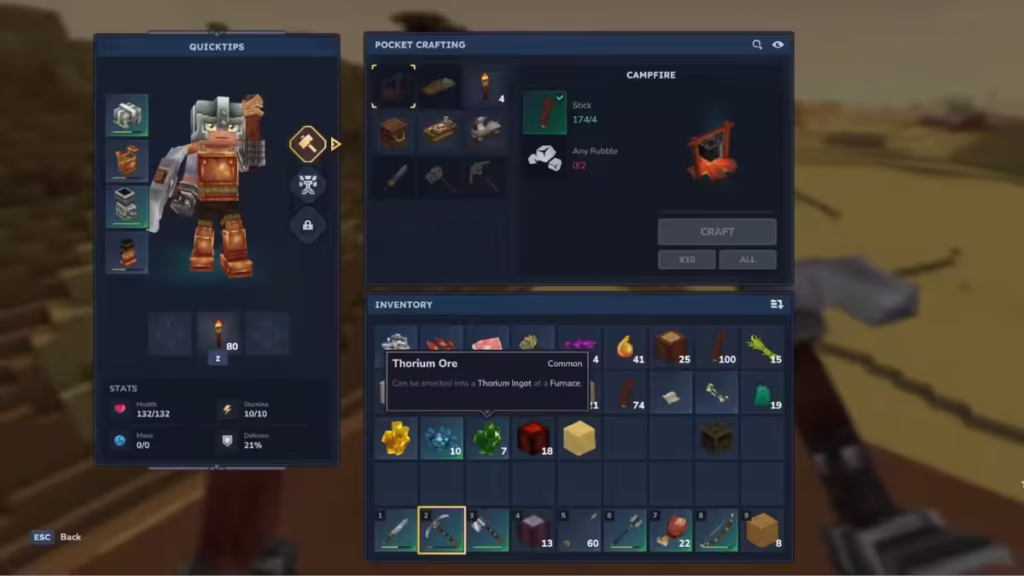 How to Get Thorium in Hytale