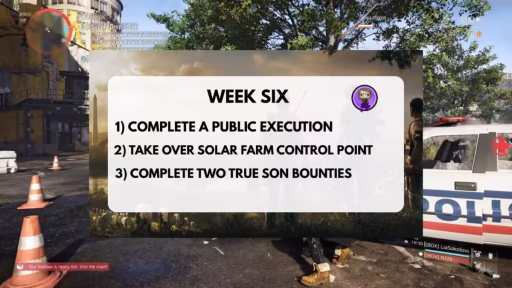 The Division 2 Y7S3 Mutiny Week 6 Manhunt