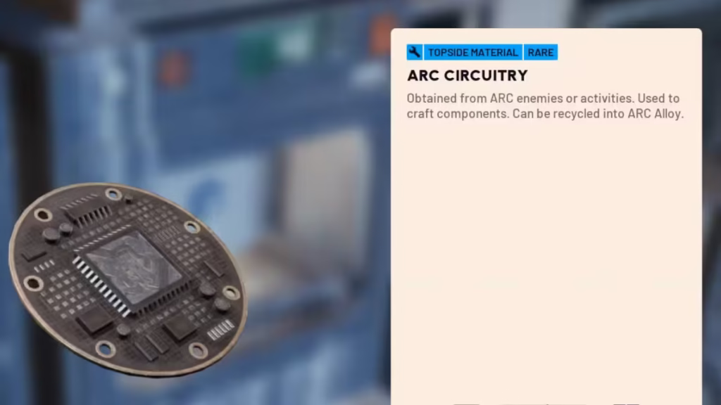 How to Get ARC Circuitry in ARC Raiders: Best Farming and Crafting Methods