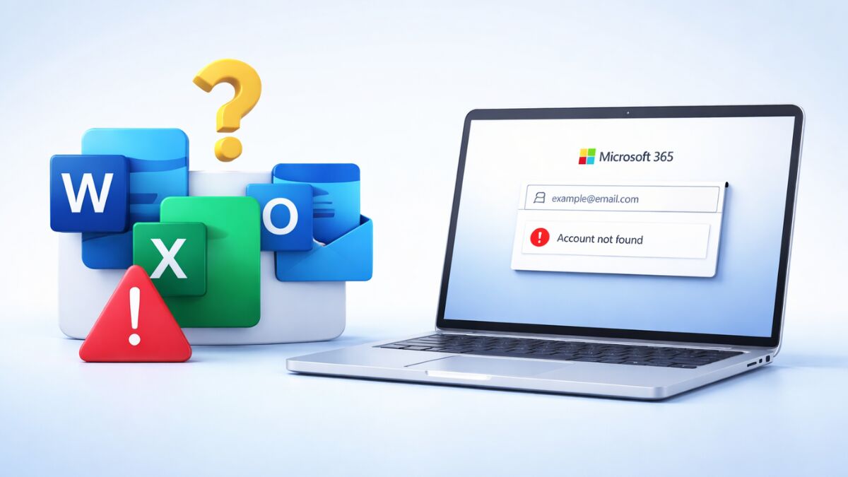Microsoft 365 Personal Apps Don’t Recognise Your Email on Windows (How to Fix)