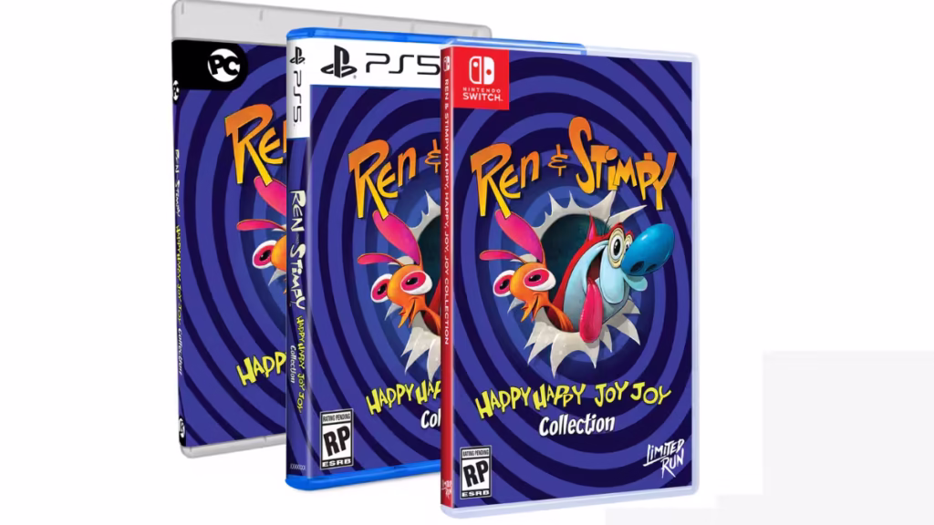 Ren & Stimpy Happy Happy Joy Joy Collection Launches on PS5, Switch, and Steam