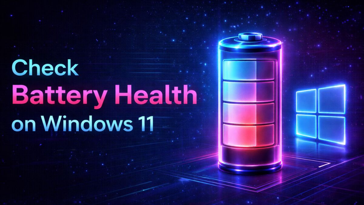 How to Check Battery Health on Windows 11 (5 Easy Methods)
