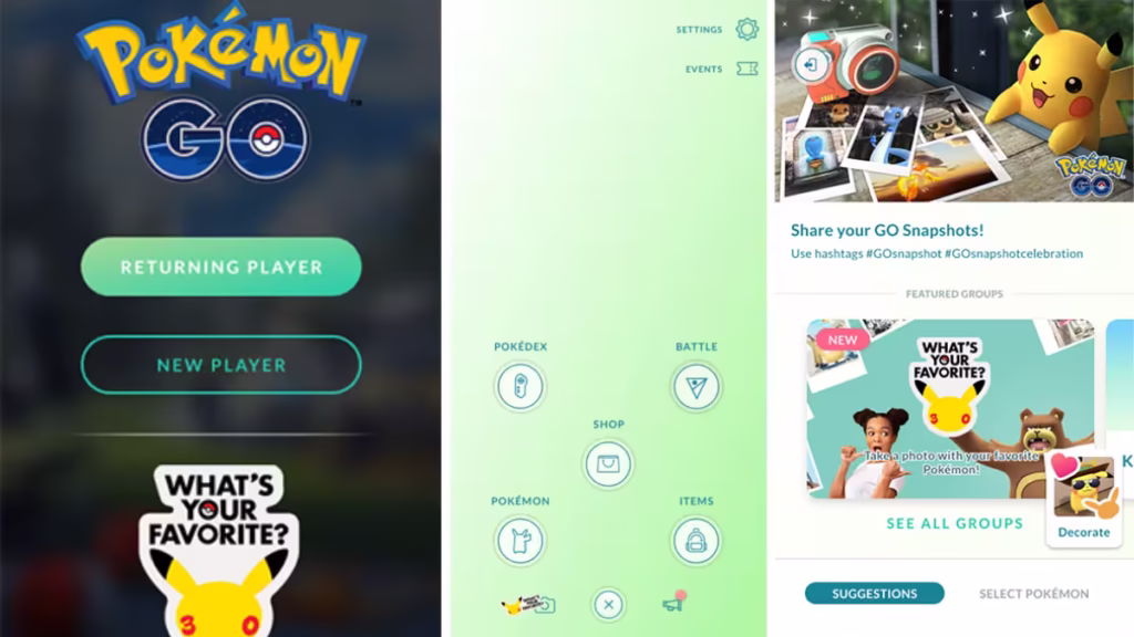 Pokémon GO Reveals New 10th Anniversary Feature That Lets Players Take Photos With Any Pokémon