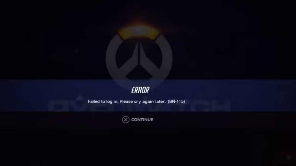How to Fix Overwatch Error BN-115