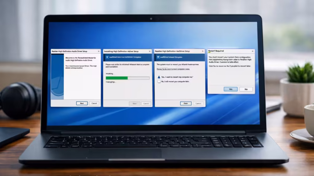 How to Install Realtek Audio Driver Windows 11