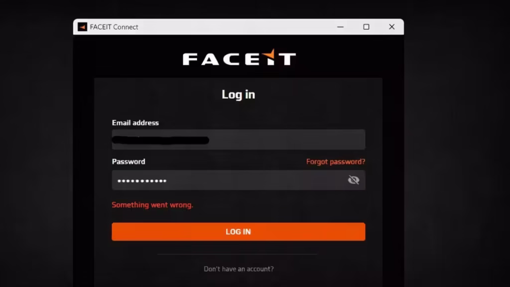 How to Fix FACEIT Login Issues