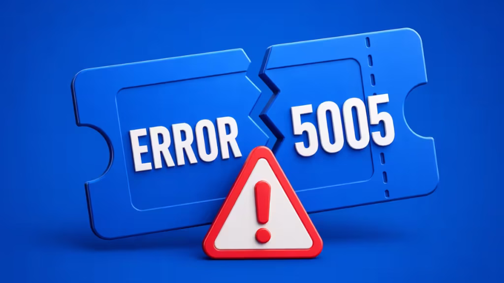 How to Fix Ticketmaster Error Code 5005
