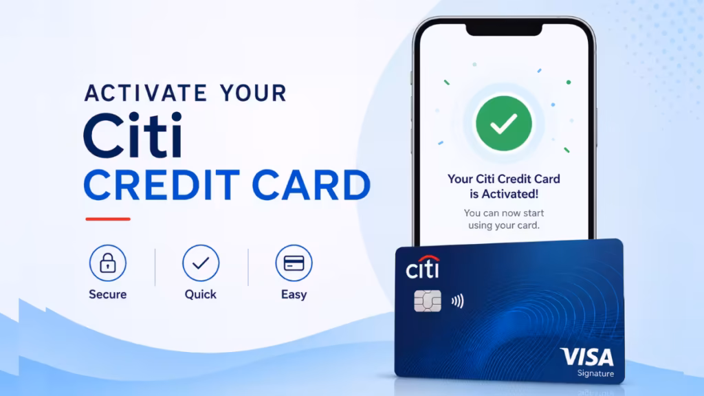 How to Activate Citi Credit Card