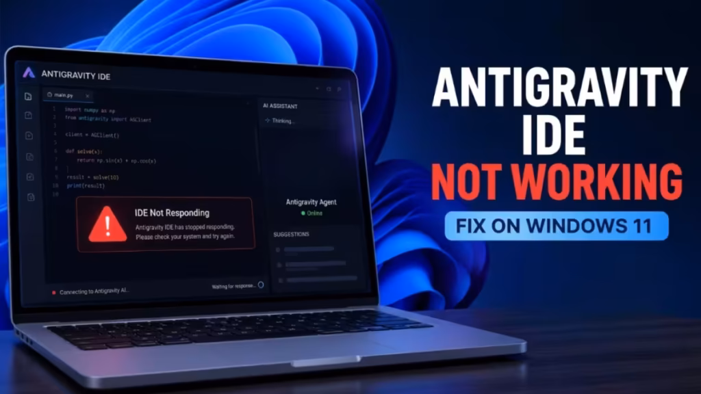Antigravity IDE Not Working on Windows 11