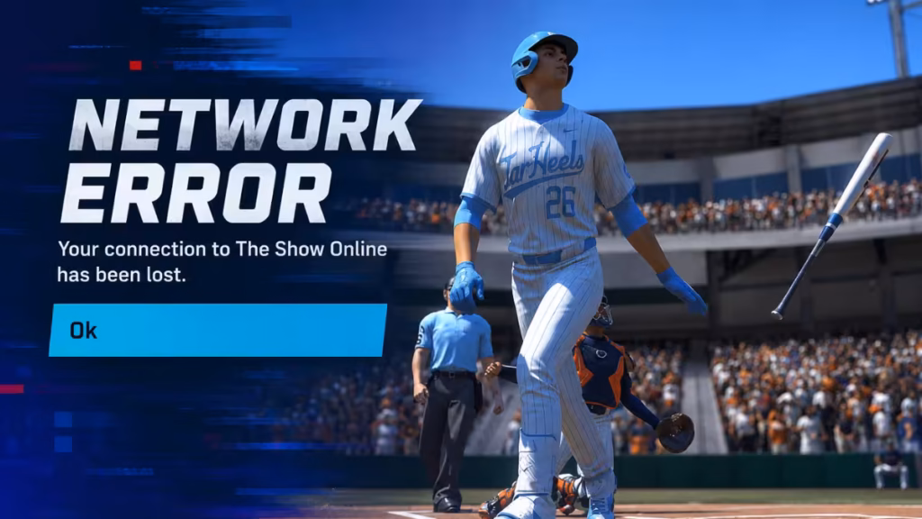 MLB The Show 26 Network Error