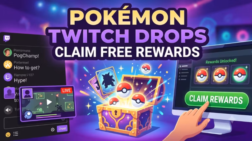 How to Get Pokemon Twitch Drops and Claim Rewards