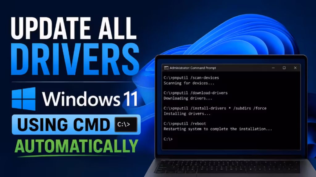 How to Update All Drivers in Windows 11 Using CMD Automatically