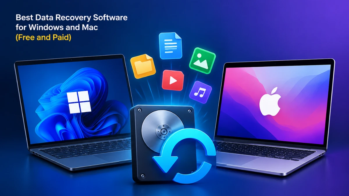 Top 5 Best Data Recovery Software for Windows and Mac in 2026 (Free and Paid)